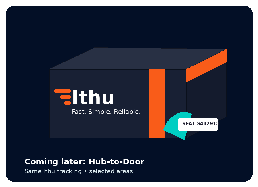 Ithu Hub to Door Parcel